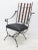 Iron & Oak Faux Bamboo Desk Chair For Sale In Philadelphia - Image 6 of 6