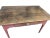 Circa 1797 Pennsylvania Farm Table With Original Red Brick Paint & Patinated Wood Top For Sale In New York - Image 6 of 6