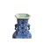 Chinese Blue & White Porcelain Hexagon Lotus Flower Vase For Sale - Image 12 of 14