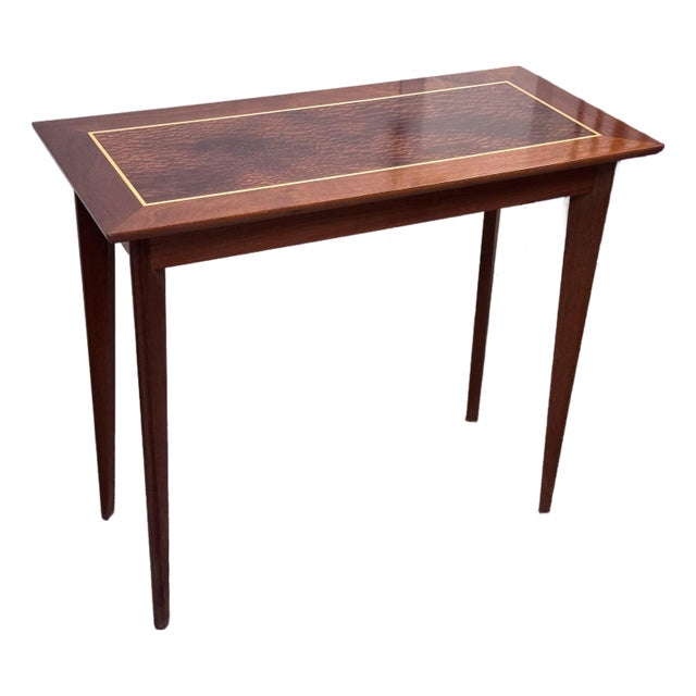 Circa 1998 Ron Trumble for Trumblewood Console Table For Sale