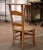 19th Century Country French Beech Wood and Rush Prayer Chair From Normandy For Sale In Dallas - Image 6 of 7