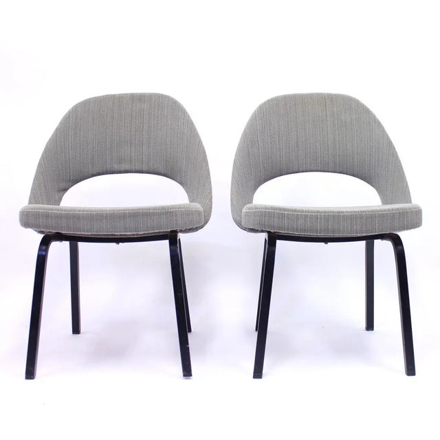 1960s Set of Executive Side Chairs by Eero Saarinen for Knoll / Nordiska Kompaniet, 1962 For Sale - Image 5 of 15