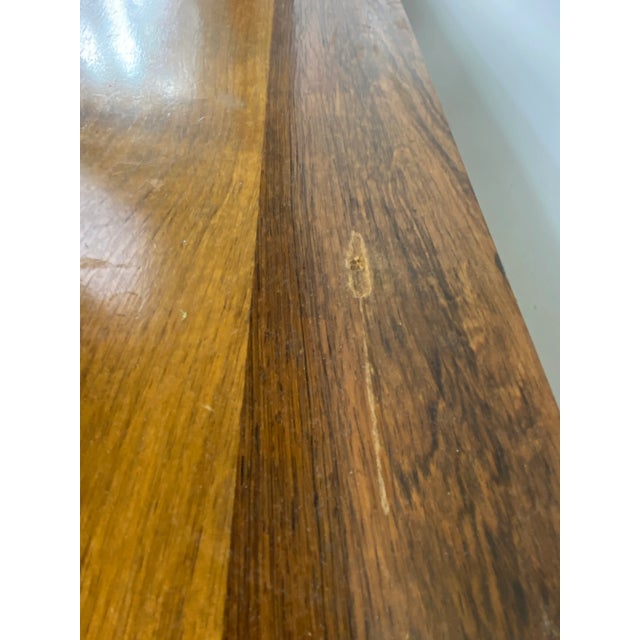 Danish Parsons Dining Table by Dyrlund Denmark Tri-Wood For Sale - Image 9 of 13