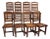 Farmhouse Solid Wood Chairs, Set of 8 For Sale
