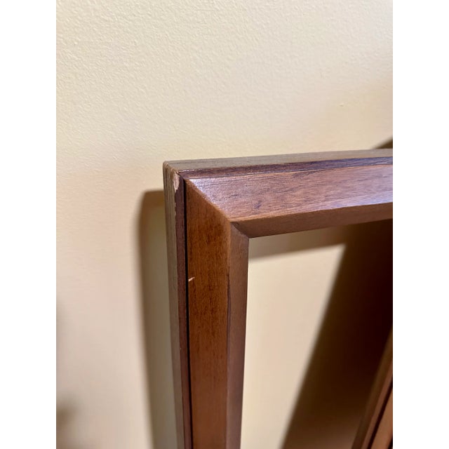 Wood Mid-Century Modern Lane First Edition Queen Headboard in Walnut For Sale - Image 7 of 7