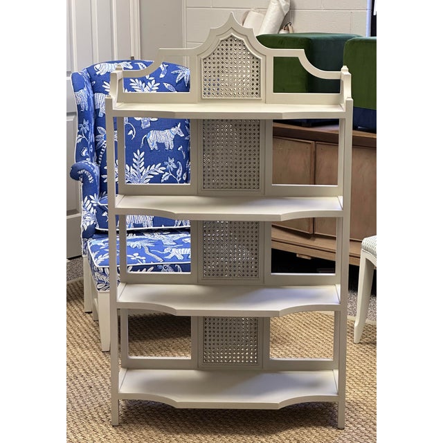 Chippendale Jonathan Charles Chippendale Etagere Bookcase For Sale - Image 3 of 8