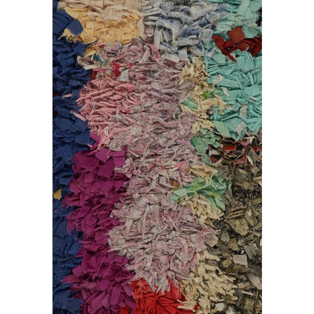 1950s Vintage Azilal Moroccan Style Boucherouite Runner Rug, From Rug & Kilim For Sale - Image 5 of 7