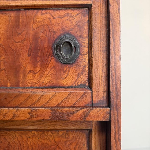 Wood Japanese Tea Cabinet, 1910s-1920s For Sale - Image 7 of 17