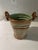 American Hand Thrown Pottery of a Bucket With Copper Handle For Sale - Image 3 of 6