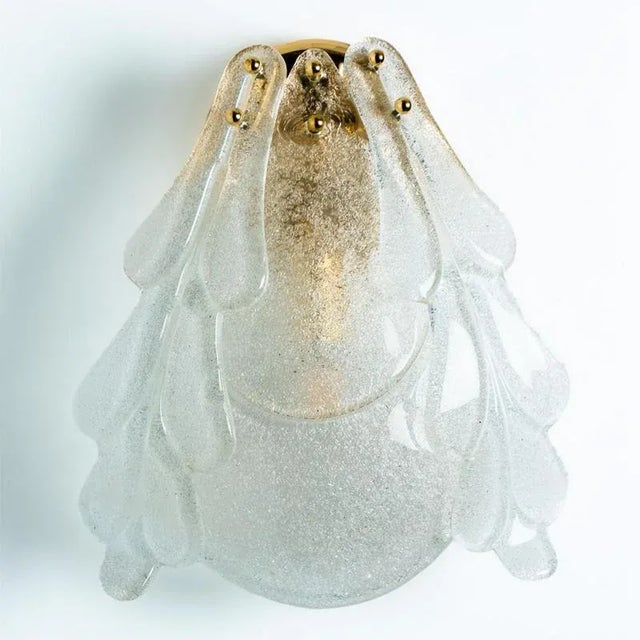 Floral Wall Light in Murano Glass from Barovier & Toso, 1969 For Sale - Image 14 of 14