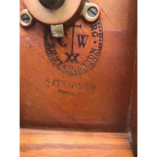 Traditional Late 20th Century Kittinger Cw-20 Mahogany Colonial Williamsburg Tilt Top Table For Sale - Image 3 of 5