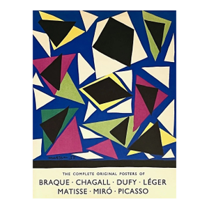 1959 Henri Matisse Lithograph Cover Art in Posters