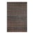 Boho Chic Blue/Beige High Low Wool Rug - 8'10'' X 12'5'' For Sale