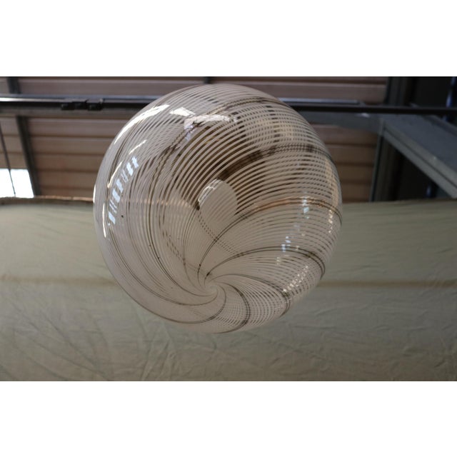 Murano Glass Ball Chandelier, 1970s For Sale - Image 3 of 9