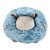 Plush Lambskin Sheep Ball - Blue For Sale