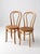 Mid-Century Modern Vintage ZPM Radomsko Bentwood Cafe Chairs Pair For Sale - Image 3 of 17