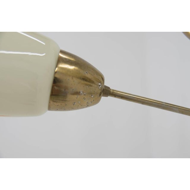 Mid-Century Chandelier attributed to Kamenicky Senov, Former Czechoslovakia, 1950s For Sale - Image 13 of 14