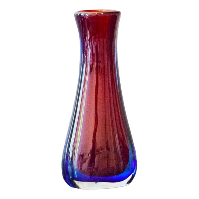 Vase by Mario Pinzoni for Seguso, Italy, 1968 For Sale