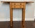 Late 19th Century Small Dropleaf Pine Side Table. Extended leaves measures 35" wide.