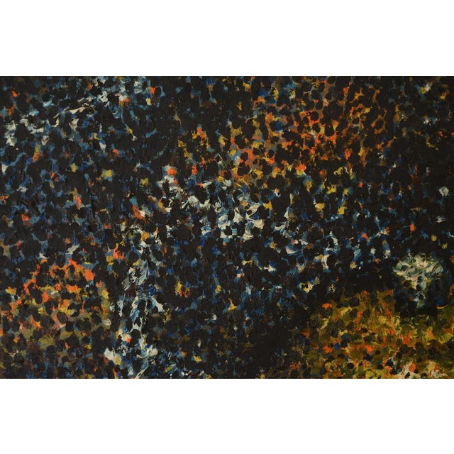 1960s Pointillist Still Life Painting For Sale - Image 9 of 12