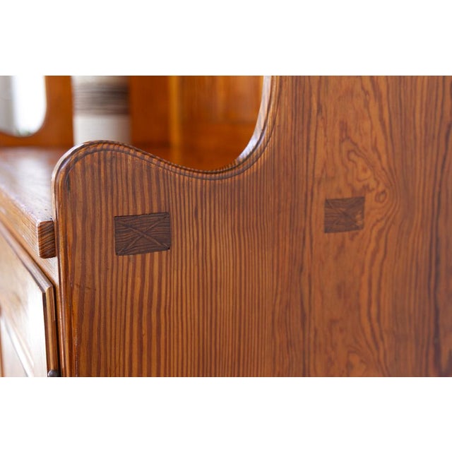 Antique Oregon Pine Bookcase by Martin Nyrop for Rud Rasmussen, Denmark, 1905 For Sale - Image 18 of 18