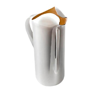 Foxy Silver-Plated Carafe by Aldo Cibic for Paola C. For Sale