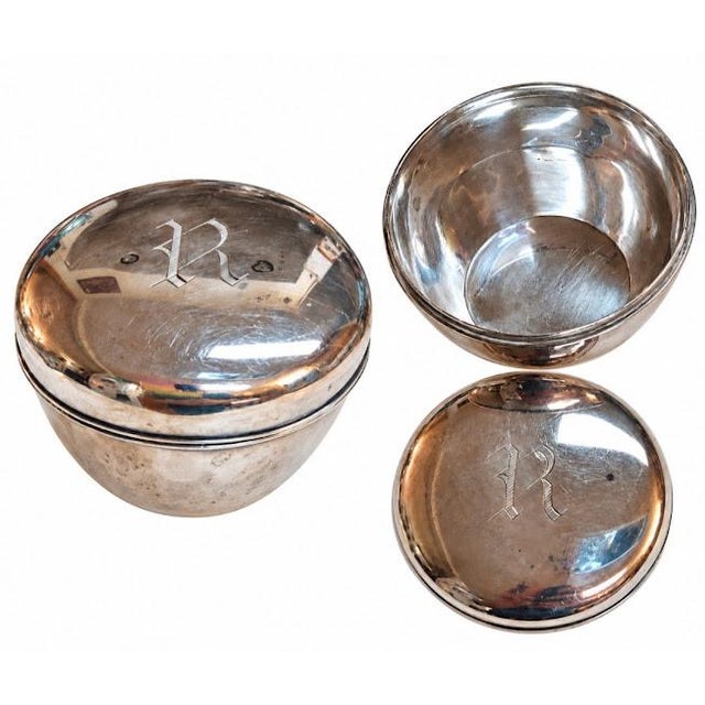 Edwardian 12 Pc Sterling Silver Dresser Set For Sale - Image 12 of 12