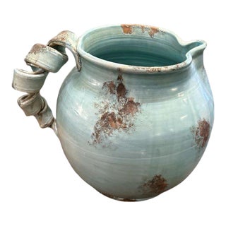 Tuscany Fortunata Ceramic Over the Top Tea Pot Planter For Sale
