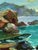 Oil Painting the Boat Is Moored on the Shore Yuriy Suprunchuk For Sale - Image 9 of 11
