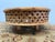 Coastal West Elm Carved Lattice Coffee Table For Sale - Image 3 of 12