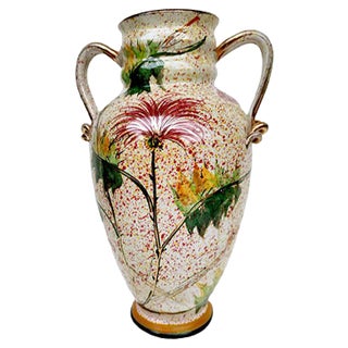 Ceramic Vase by Giulio Pagliarini, 1940s For Sale