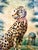 Paintings Leopard & Cheetah - Extra Large Trompe l'Oeil Pair For Sale - Image 11 of 18