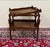Antique English Trolley Tea Cart Pastry Cocktail Bar Cart Tray Tudor Oak 1930s 2 For Sale - Image 4 of 18