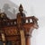 Eastlake Aesthetic Walnut Burl Hall Mirror Gilt Highlights C1870 For Sale - Image 10 of 18