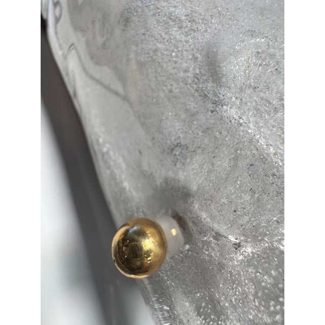 Glass John Salibello Murano by Barovier & Toso Sconces, Pair Of For Sale - Image 7 of 7