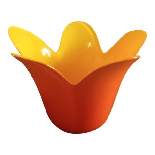 1960s Tango Art Glass Slag Bowl For Sale