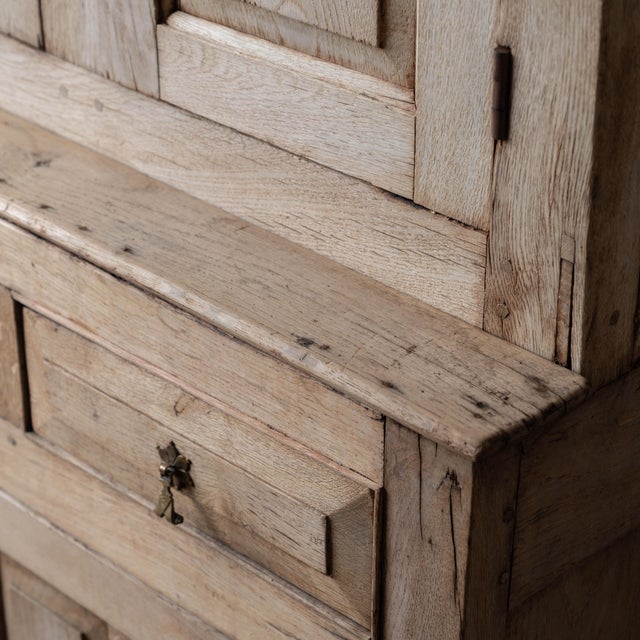 Welsh Oak CWPWRDD Deuddarn, c.1700 For Sale - Image 16 of 18