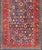 Blue Antique Caucasian Kazak Runner With Intricate Geometric Motifs 4'0 X 9'0 For Sale - Image 8 of 12