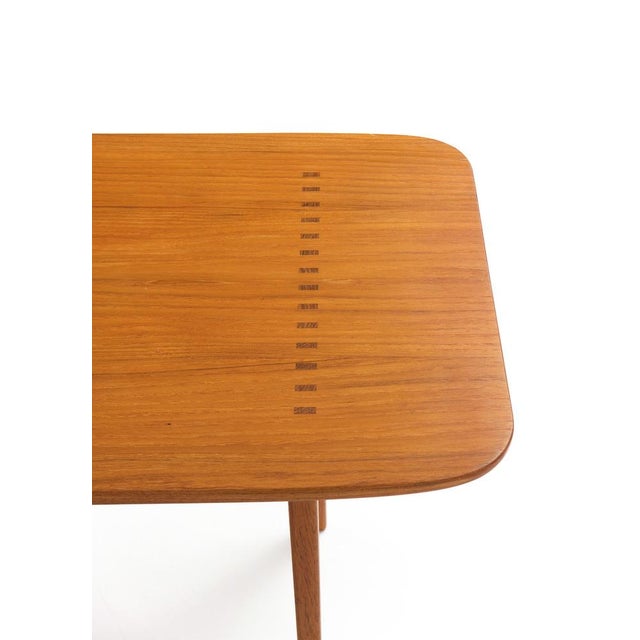 Mid-Century Modern Table in Teak, 1950s For Sale - Image 6 of 11
