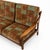 Vintage Three-Seater Sofa with Teak Frame, 1960s For Sale - Image 3 of 6