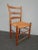 Antique Rush Ladderback Chair French Farmhouse Chic For Sale - Image 4 of 12