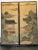 Large Chinese Paintings on Rice Paper Mounted on Wood - A Pair For Sale - Image 13 of 13