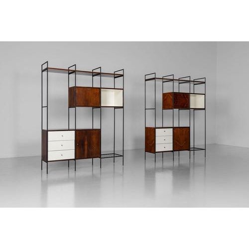 MF-710 Bookcases by Geraldo De Barros, 1955, Set of 2 For Sale - Image 6 of 18