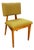1940s Green Upholstered Dining Chairs Attributed to George Nelson For Sale