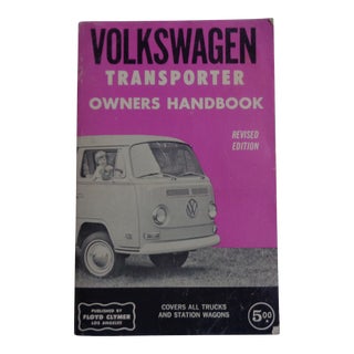 1960s Volkswagen Transporter Owners Handbook For Sale