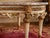 1980s 1980 French Artisan Louis XVI White Beech Marble Coffee Table For Sale - Image 5 of 12