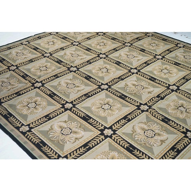 Textile French Aubusson Design Rug 8'0" X 9'11'' For Sale - Image 7 of 10