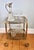 Vintage Art Deco Italian Brass Serving Cart, in Flawless conditions. Designed 1950 to 1959
