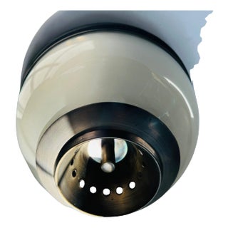 Azucena Italian 1960s Mid Century LSP3 Flush Ceiling Lamp Luigi Caccia For Sale