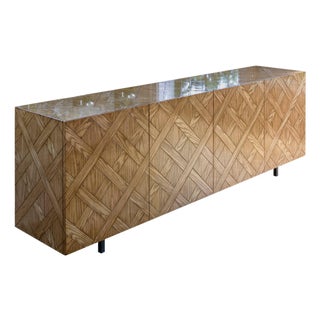 Minimal Wood Sideboard by Lola Glamour For Sale